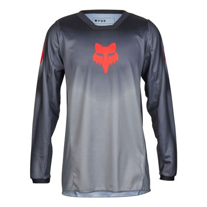 Maillot cross Fox YOUTH 180 INTERFERE JERSEY 2024 - Gris / Rouge Ref : FX4619 