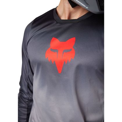 Maillot cross Fox 180 INTERFERE JERSEY 2024 - Gris / Rouge