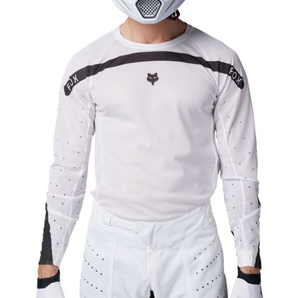 Maillot cross Fox AIRLINE AVIATION JERSEY 2024 - Bianco