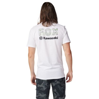 T-Shirt manches courtes Fox FOX X KAWI PREM SS TEE II - Bianco
