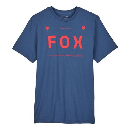 T-shirt manches longues Fox AVIATION PREM SS TEE - Bleu Ref : FX4468 
