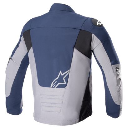 Blouson Alpinestars SMX WATERPROOF - Bleu / Gris