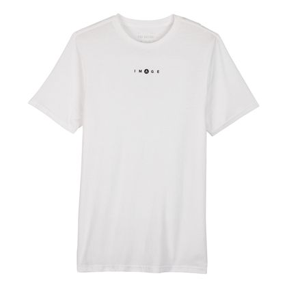 T-Shirt manches courtes Fox FOX IMAGE PREM SS TEE - Blanc Ref : FX4470 