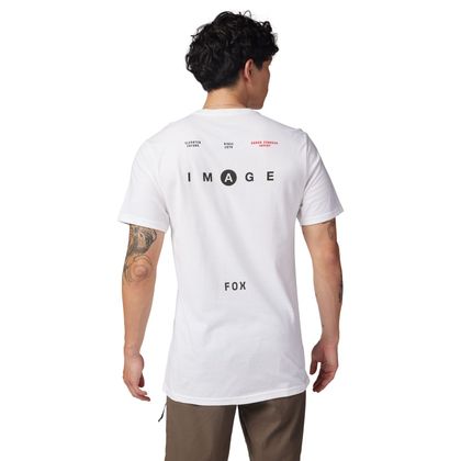 T-Shirt manches courtes Fox FOX IMAGE PREM SS TEE - Blanc