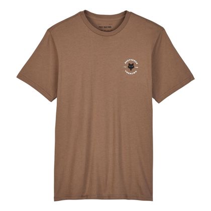 T-Shirt manches courtes Fox PLAGUE PREM SS TEE - Beige Ref : FX4456 