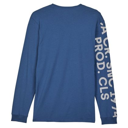 T-shirt manches longues Fox BARGE PREM LS TEE - Bleu
