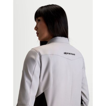 Veste Moto Alpinestars STELLA C-1 WATERPROOF® - Gris