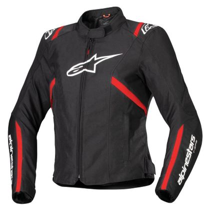 Alpinestars STELLA T-SPS V2 WATERPROOF Motorjas - Zwart / Rood Ref: AP3580 