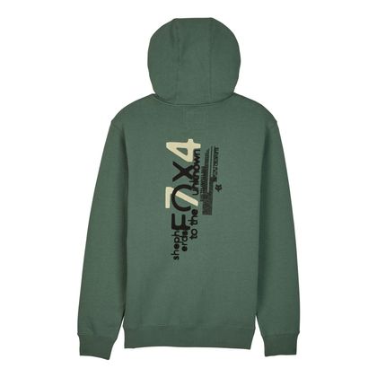 Fox KRITICAL FLEECE PO Sweatshirt - Grün