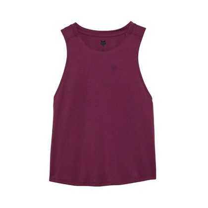 T-Shirt manches courtes Fox FORUMS TECH TANK FEMME - Rouge Ref : FX5002 