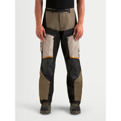 Pantalon Moto Alpinestars HALO V2 DRYSTAR® - Blanc / Marron