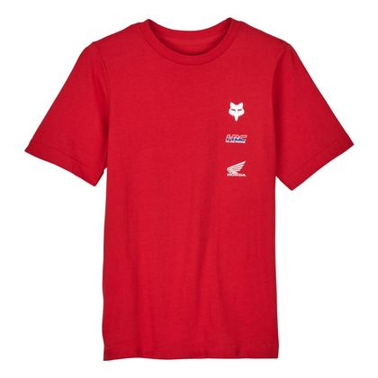 T-Shirt manches courtes Fox YOUTH FOX X HONDA SS TEE Ref : FX4504 