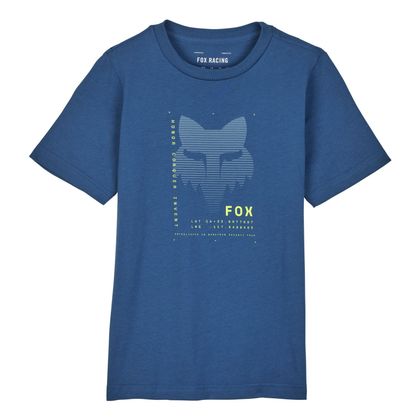 T-Shirt manches courtes Fox YOUTH DISPUTE PREM SS TEE - Azul Ref : FX4510 