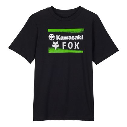 T-Shirt manches courtes Fox YOUTH FOX X KAWI SS TEE - Negro Ref : FX4505 