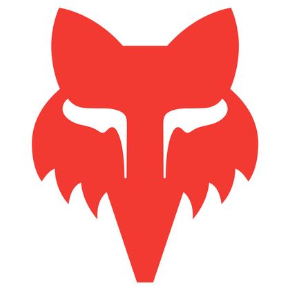 Adesivi Moto Fox FOX HEAD 2.5" - Rosso