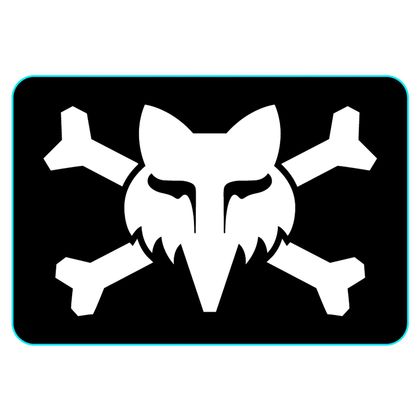 Stickers Fox VICTORY LOGO 3" - Noir