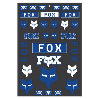 Stickers Fox LEGACY TRACK PACK - Bleu