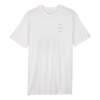 T-Shirt manches courtes Fox SIPPING PREM SS TEE - Blanc Ref : FX4462 