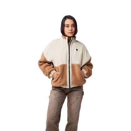 Veste Fox SURVIVALIST SHERPA FEMME - Marron