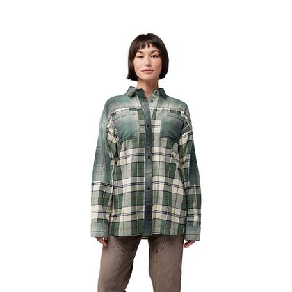 Chemise Fox OVERSIZED FLANNEL FEMME