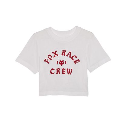 T-Shirt manches courtes Fox RACE CREW BABY FEMME Ref : FX5013 