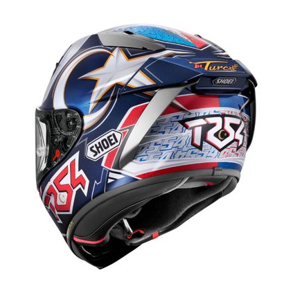 Shoei X-SPR PRO - TOPRAK Integraalhelm - Grijs / Blauw