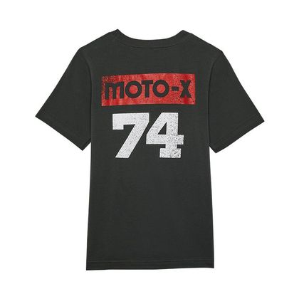 Fox 74 SS KIND T-shirt met korte mouwen - Zwart / Geel