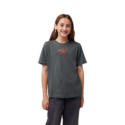 Fox 74 SS KIND T-shirt met korte mouwen - Zwart / Geel