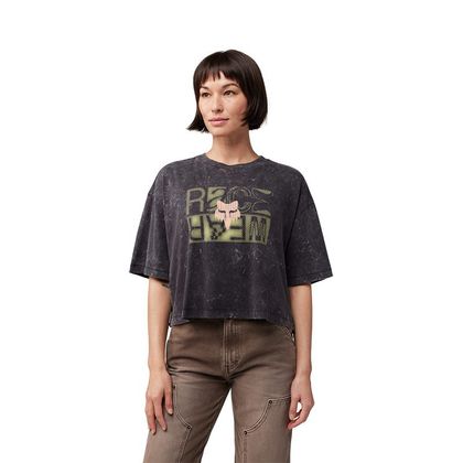 T-Shirt manches courtes Fox THROTTLE OVERSIZED FEMME