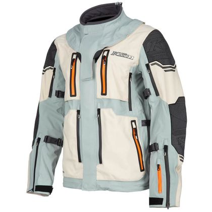 Veste Moto KLIM ADVENTURE RALLY - GORE-TEX® - Gris / Beige Ref : KLI0470 