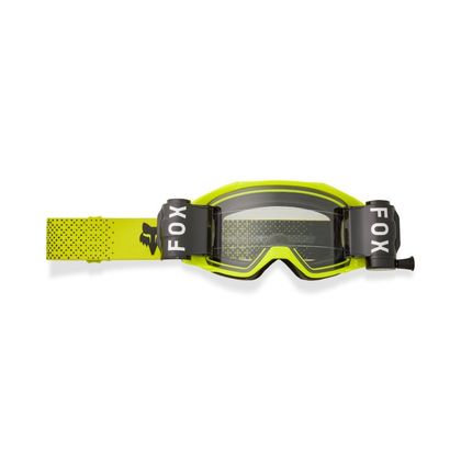 Masque cross Fox VUE ROLL OFF 2025 - Jaune / Noir Ref : FX6112 / 32975-130-OS 