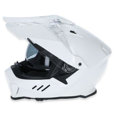 Simpson XCURSIE - SOLIDE Integraalhelm - Wit