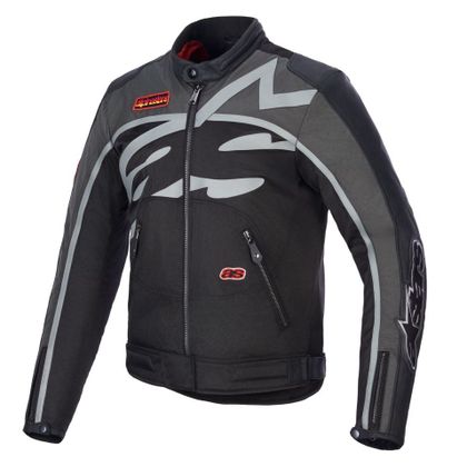 Blouson Moto Alpinestars AXTON - Noir / Gris Ref : AP3893 