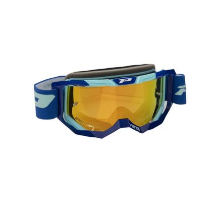 Masque cross Progrip VISTA Mirror 3303 2026 - Bleu Ref : PRG0374 / 3303FL25BTU 