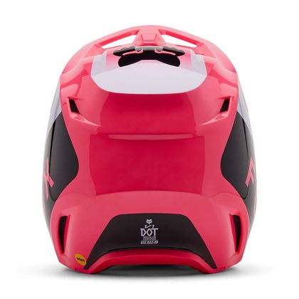 Casque cross Fox V1 LEAN ENFANT - Rose