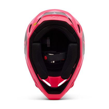 Casque cross Fox V1 LEAN ENFANT - Rose