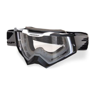Masque cross Progrip RAPID Base 3309 2026 - Gris / Blanc