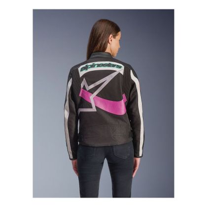 Blouson Moto Alpinestars IDLES - Noir / Violet