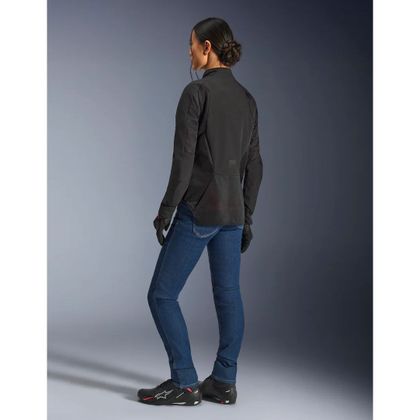 Blouson Moto Alpinestars STELLA AEROSHELL AIRFLOW - Noir / Gris