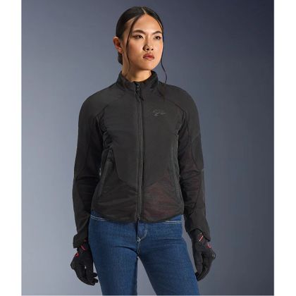 Blouson Moto Alpinestars STELLA AEROSHELL AIRFLOW - Noir / Gris