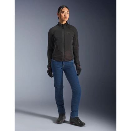 Blouson Moto Alpinestars STELLA AEROSHELL AIRFLOW - Noir / Gris