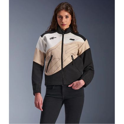 Blouson Moto Alpinestars STELLA MOSHELL - Noir / Blanc