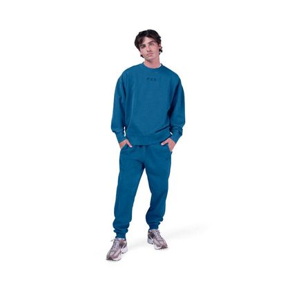 Sweat Fox WORDMARK CREW - Bleu