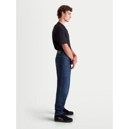 Jean Moto Alpinestars FLEX-AST 10 TOUGH MAX - Straight / Régular - Bleu / Noir