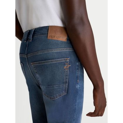 Alpinestars FLEX-AST 8 Motorradjeans - Gerade / Regelmäßig - Blau