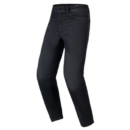 Jean Moto Alpinestars FLEX-AST 5 VERSION COURTE - Straight / Régular - Noir Ref : AP4179 