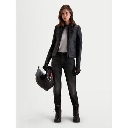 Jean Moto Alpinestars STELLA FLEX-AST 5 - Slim - Noir