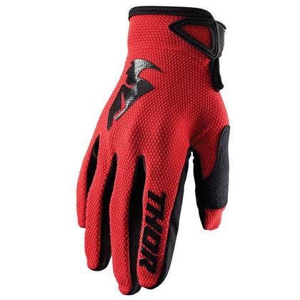 Gants cross Thor SECTOR - RED 2023 - Rouge Ref : TO2454 