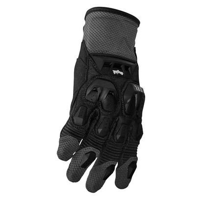 Thor LAND 2025 Cross gloves - Black / Grey