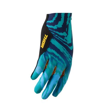 Gants cross Thor SPORT DAMASCUS 2027 - Bleu / Orange
